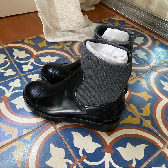 J. Crew rib cuff ankle boots - Picture 10 of 11